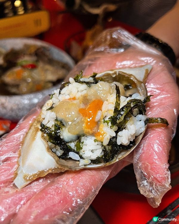 ʚ♡ 韓國餐廳暢吃醬油蟹 • 拌上紫菜飯味美 ♡ɞ