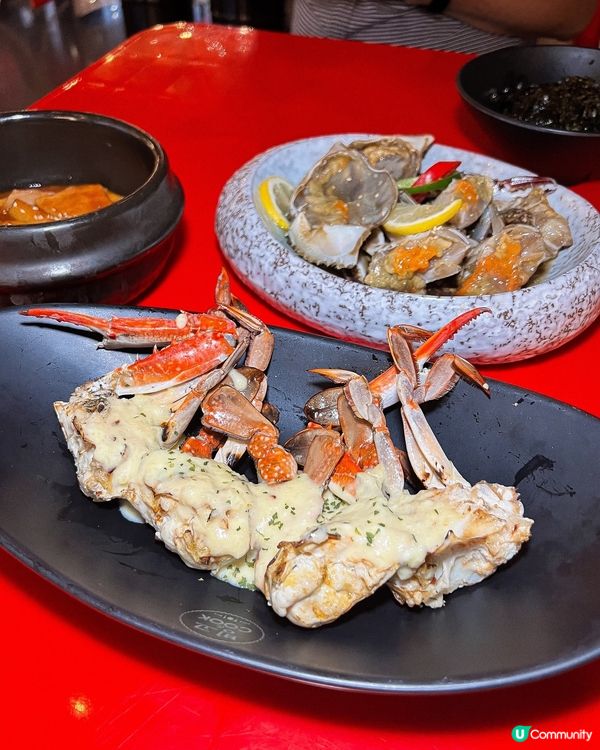 ʚ♡ 韓國餐廳暢吃醬油蟹 • 拌上紫菜飯味美 ♡ɞ