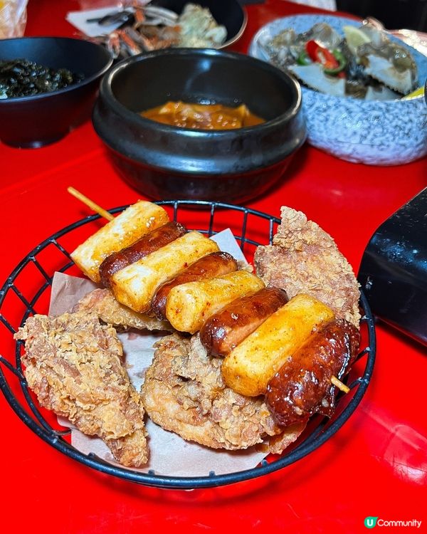 ʚ♡ 韓國餐廳暢吃醬油蟹 • 拌上紫菜飯味美 ♡ɞ