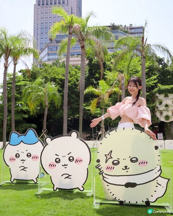 CHIIKAWA Day 開賣慶典｡立牌藝術裝置