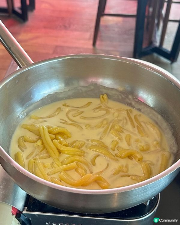 蘭桂芳有格調西餐 必食Cheese Wheel意粉🧀