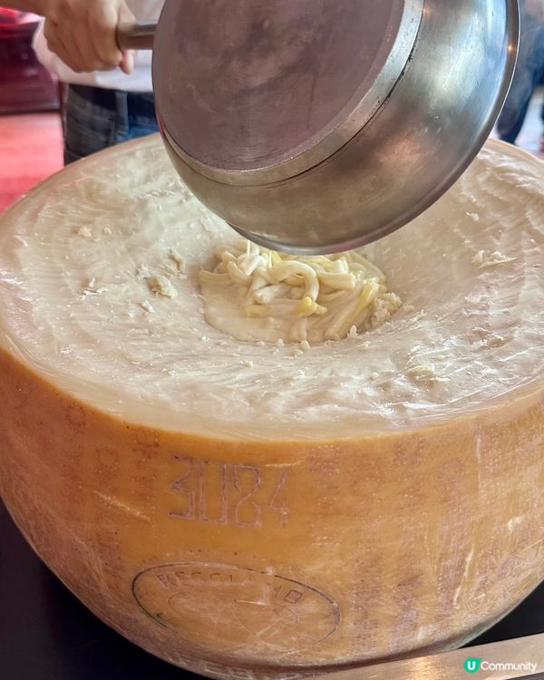 蘭桂芳有格調西餐 必食Cheese Wheel意粉🧀