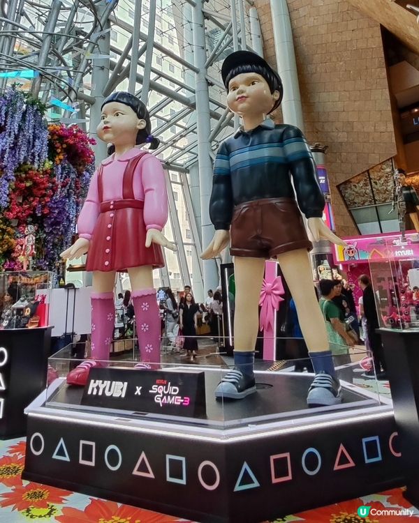 🦑魷魚遊戲3聯乘！朗豪坊期間限定店🔥