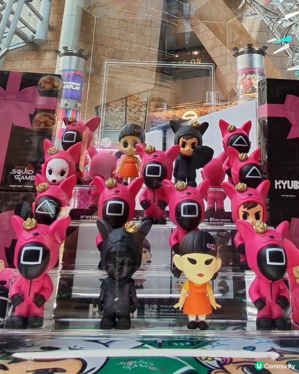 🦑魷魚遊戲3聯乘！朗豪坊期間限定店🔥