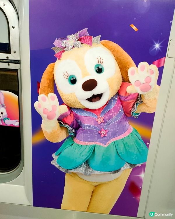 香港迪士尼20週年列車打卡📸！荃灣線隨時撞到🥳！