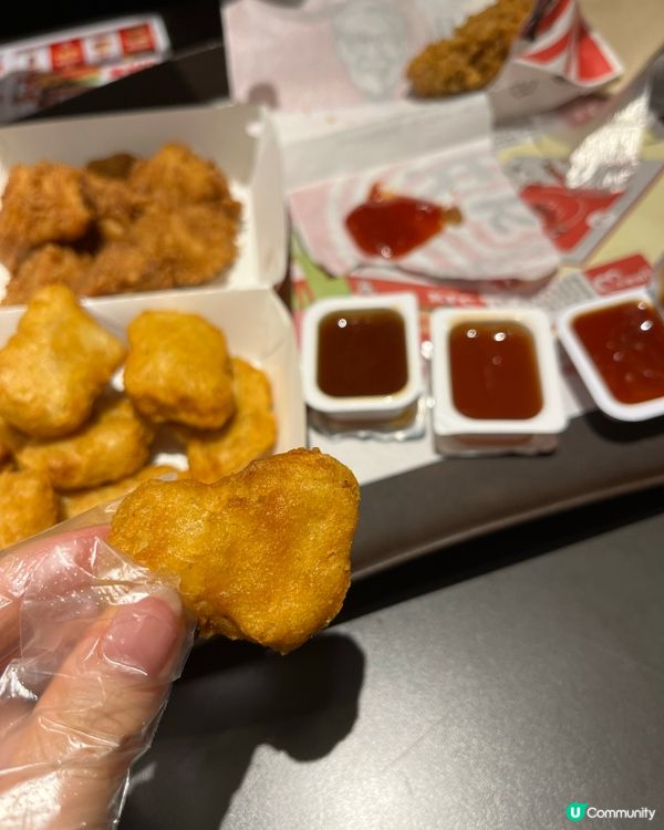 深圳kfc 人仔20蚊20粒雞 