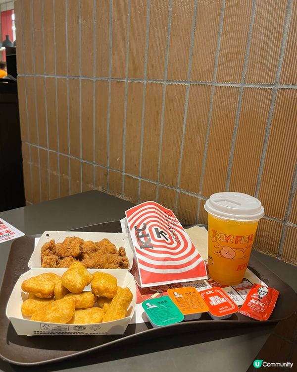 深圳kfc 人仔20蚊20粒雞 