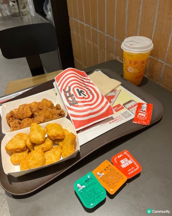 深圳kfc 人仔20蚊20粒雞 