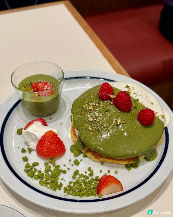 旺角Moko優雅Cafe 必試開心果美式鬆餅💚🥞