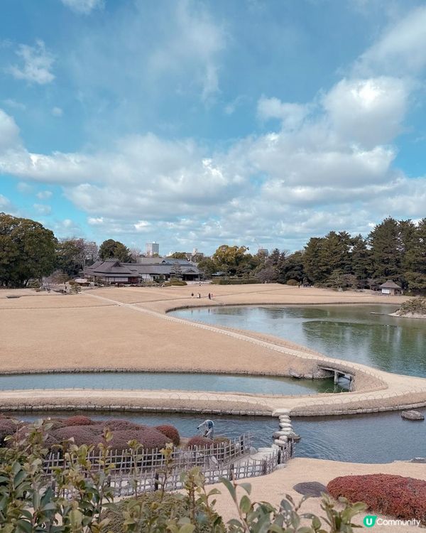 岡山後樂園🇯🇵！日本三大庭園之一！📸 靚爆