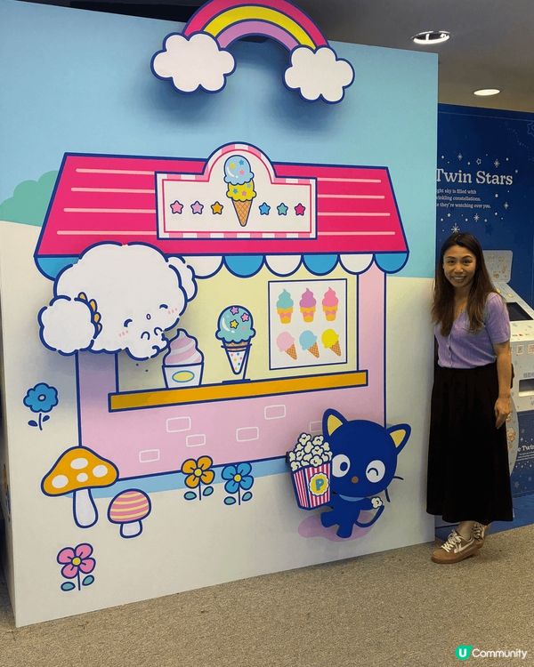 見到九龍塘又一城轉左主題，真係忍唔住要去打吓卡，Sanrio...