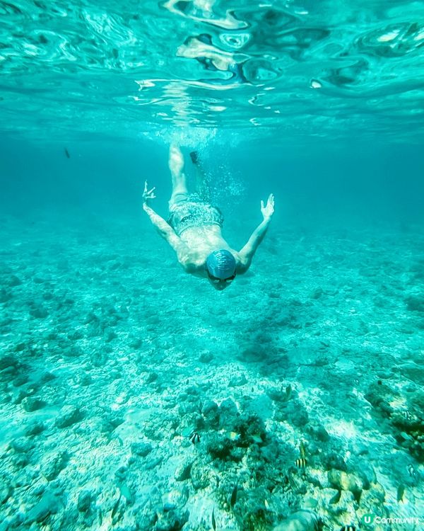 未見過咁藍咁清嘅海水，每朝起身都望住震撼嘅海景，連沖涼都望到...