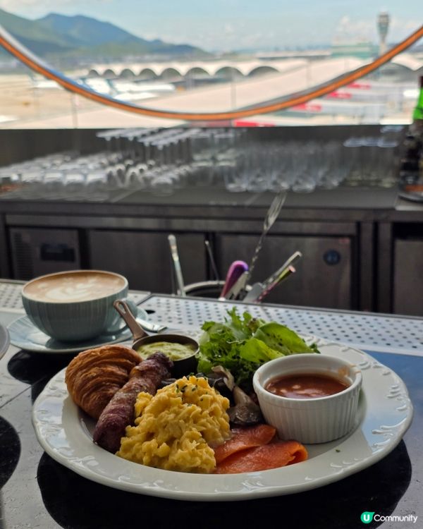 趕飛機都可以食得講究～ 