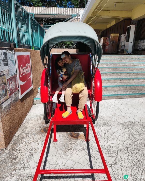 6月7號星期六我和爸爸媽媽一起去了海洋公園