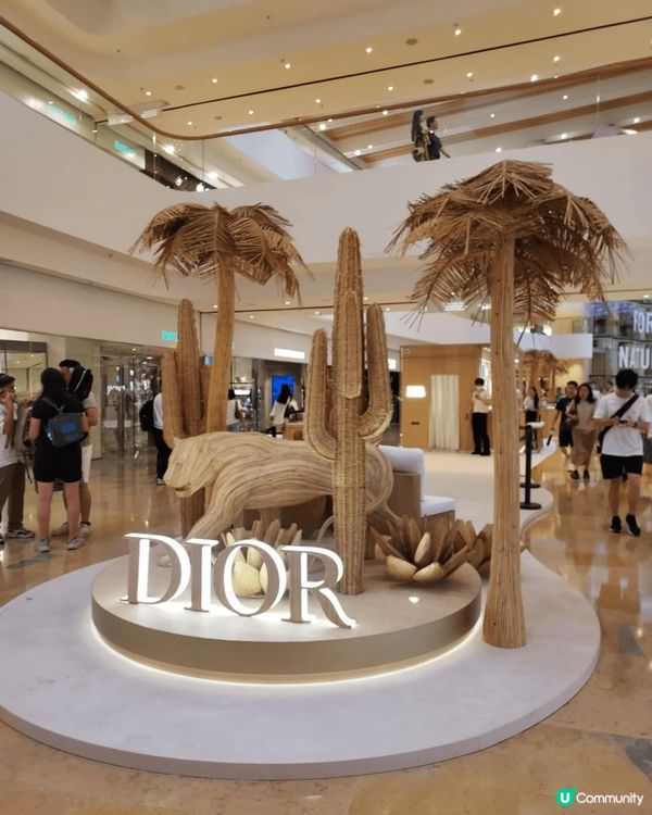 收到dior sms叫我登記去金鐘活動，去到比sms職員看在...