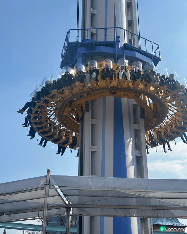 韓國旅遊必去的樂天世界，多款刺激機動遊戲，足足玩一齊天，人流...