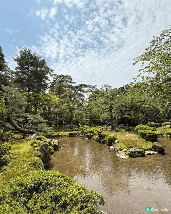 兼六園真係好靚 小橋流水 園景設計一流 又唔會行得辛苦 一定...