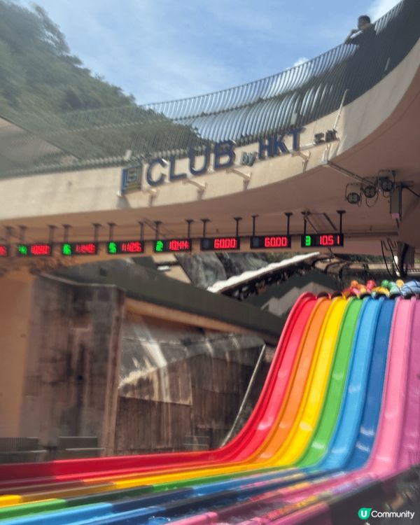 在香港水上樂園，我感受到無比的歡樂！滑水道的刺激讓我尖叫不止...