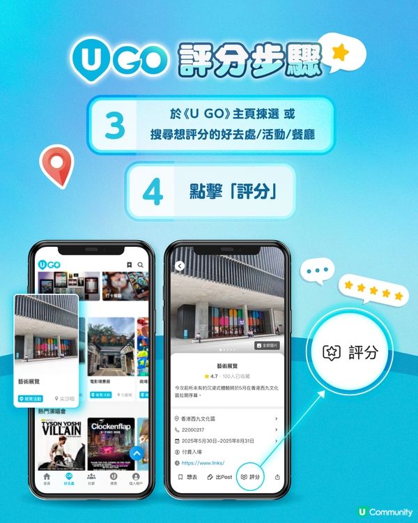 《U GO必去榜》登場🔥！率先發布4️⃣大TOP 2️⃣0️⃣榜單✨