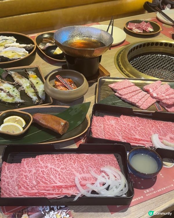 A4+和牛盛宴！🥩🍻 壽喜燒、檸檬牛舌全部任食足120分鐘