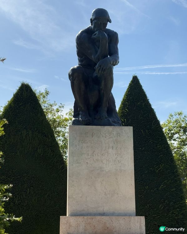 羅丹博物館打卡📸！巴黎必去！