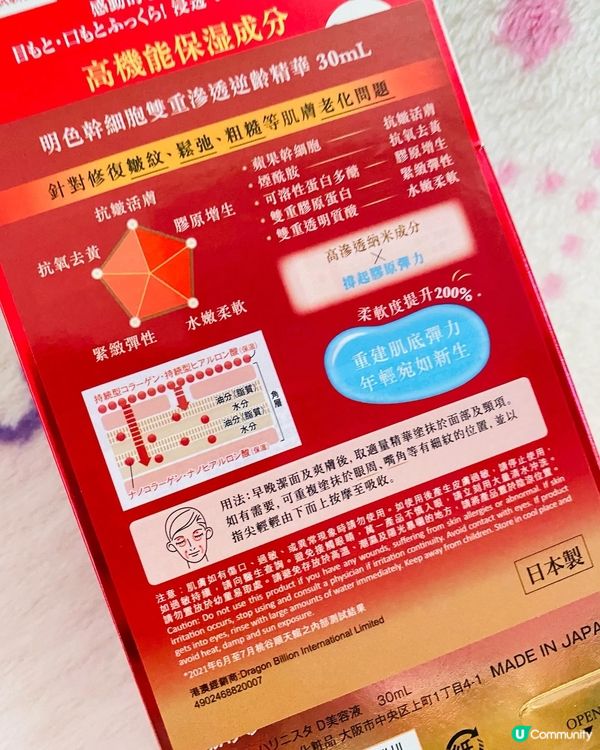 明色HARINISTA幹細胞逆齡精華