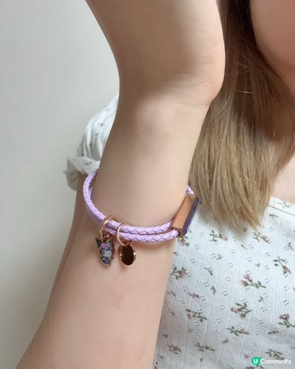 Crudo x Kuromi聯乘刻名吊飾手鍊😍