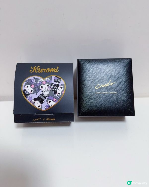 Crudo x Kuromi聯乘刻名吊飾手鍊😍