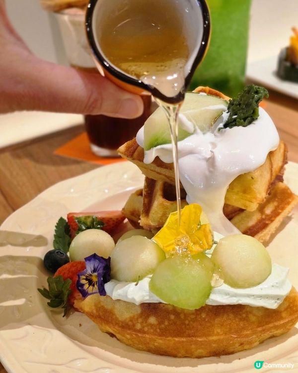 銅鑼灣濟州風Cafe🇰🇷｜蜜瓜窩夫💕