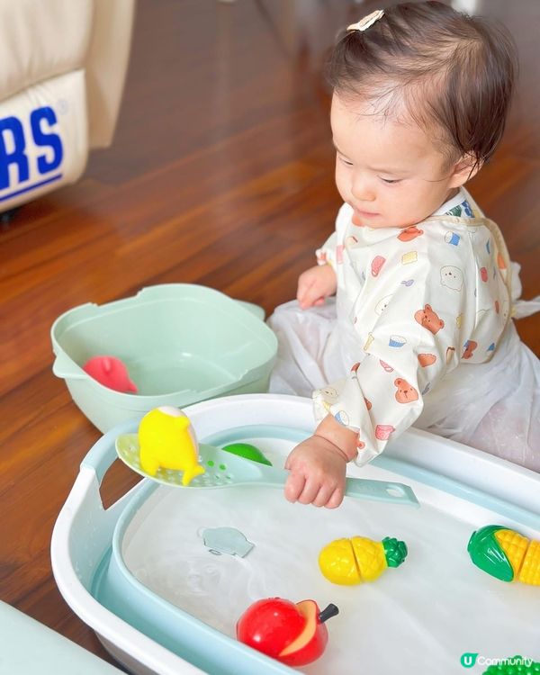 屋企都可以上playgroup/ messy play🐠🐟