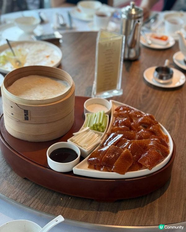 故宮璟瓏軒，$4XX食到高質片皮鴨🤩