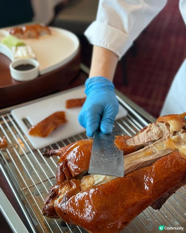 故宮璟瓏軒，$4XX食到高質片皮鴨🤩