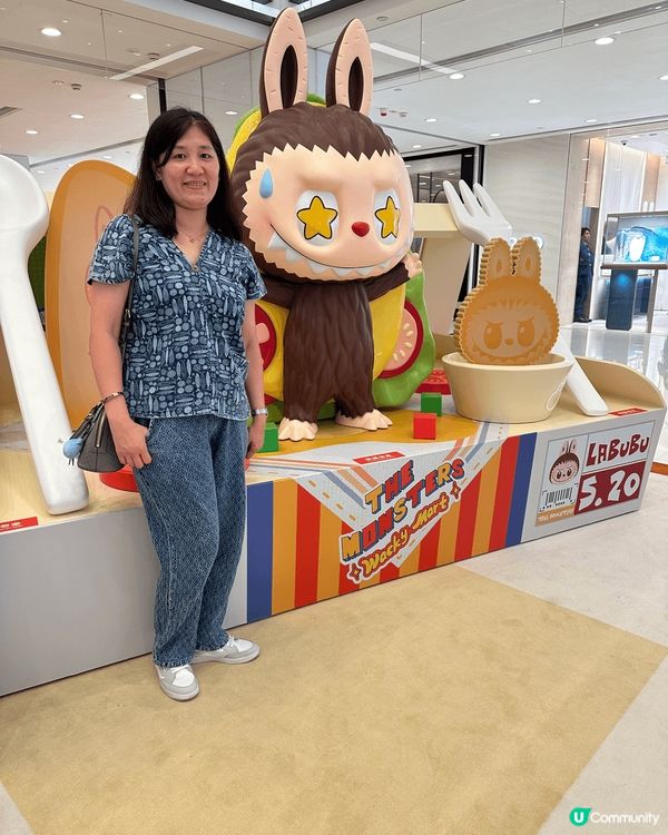由於抽唔中Labubu popup store 入場券，唯有...