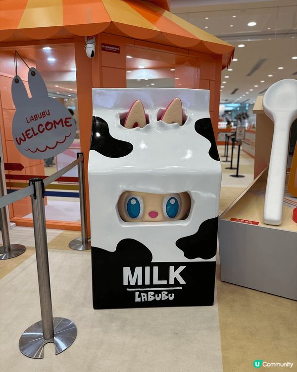 由於抽唔中Labubu popup store 入場券，唯有...
