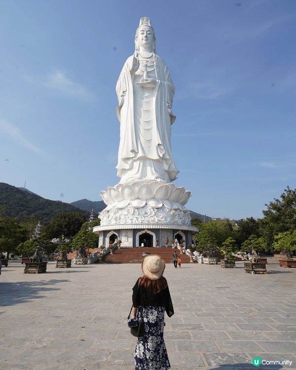 【思思賢嘆世界】峴港必遊：雄偉壯觀嘅山茶半島靈應寺 🛕