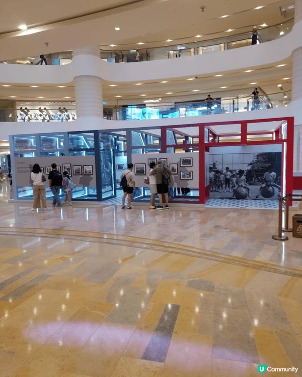 去金鐘太古廣埸見到慶祝香港特別行政區成立28周年昔日中西區照...