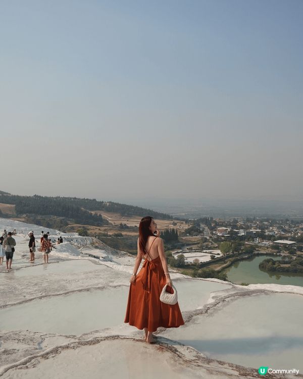 土耳其嘅棉花堡係一個一生人必去一次嘅地方，腳踏住一片白濛濛嘅...