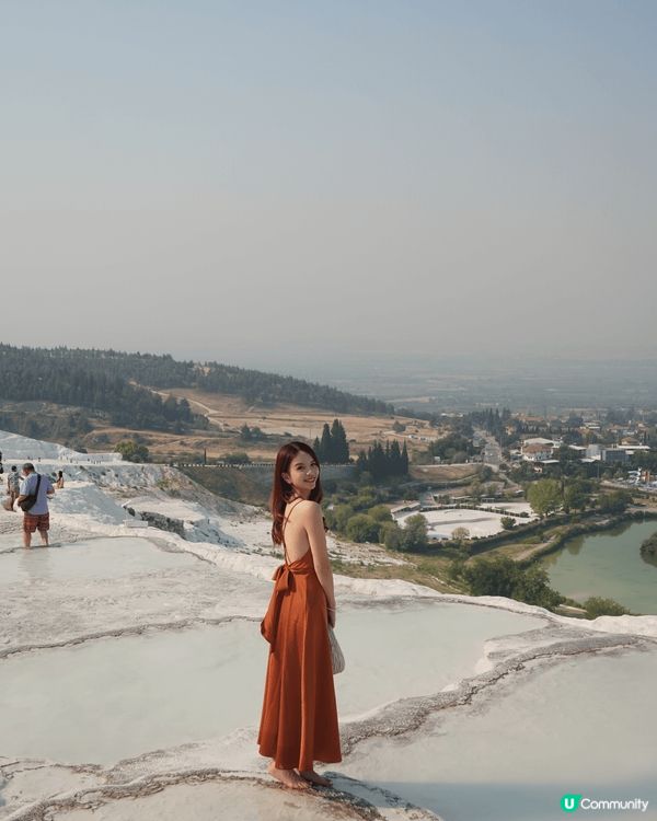 土耳其嘅棉花堡係一個一生人必去一次嘅地方，腳踏住一片白濛濛嘅...