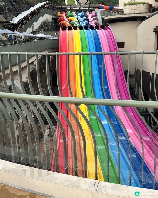 水上樂園玩到癲！🌈 刺激到爆！🌊