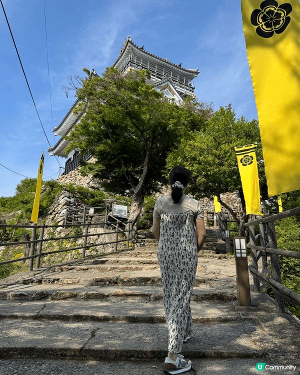 夏日炎炎，我介紹大家登上日本岐阜市金華山岐阜城天守！