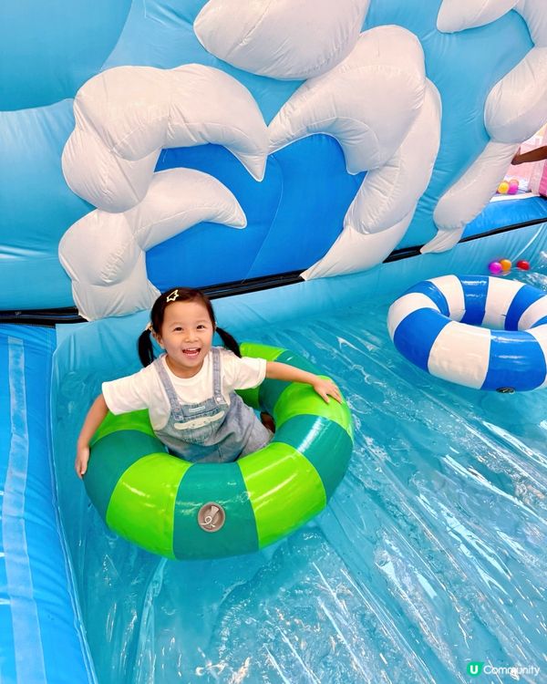 💦乖巧寶寶水上飄➕波波池🛝😍玩到唔捨得走！🥳