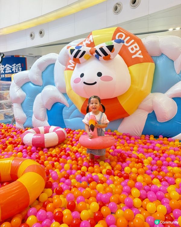 💦乖巧寶寶水上飄➕波波池🛝😍玩到唔捨得走！🥳