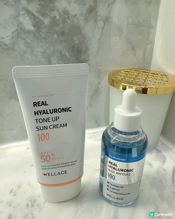 夏日必備！💧透明質酸保濕系列，水潤光澤✨！
