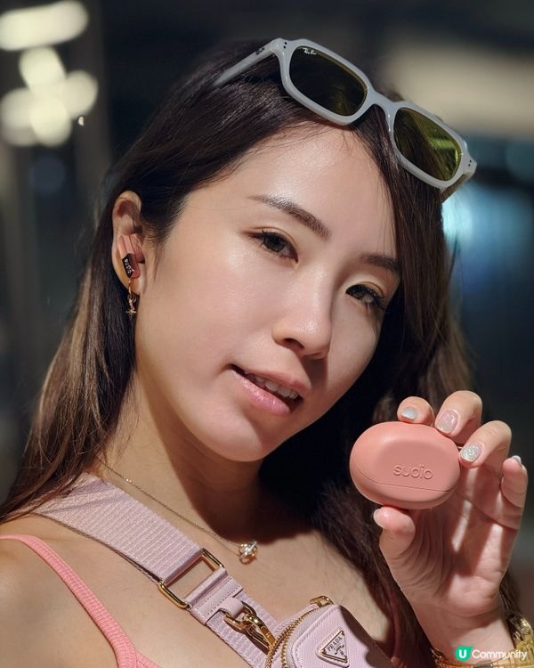 🎧 玫瑰粉耳機！工作/運動必備！🤩 15% OFF！