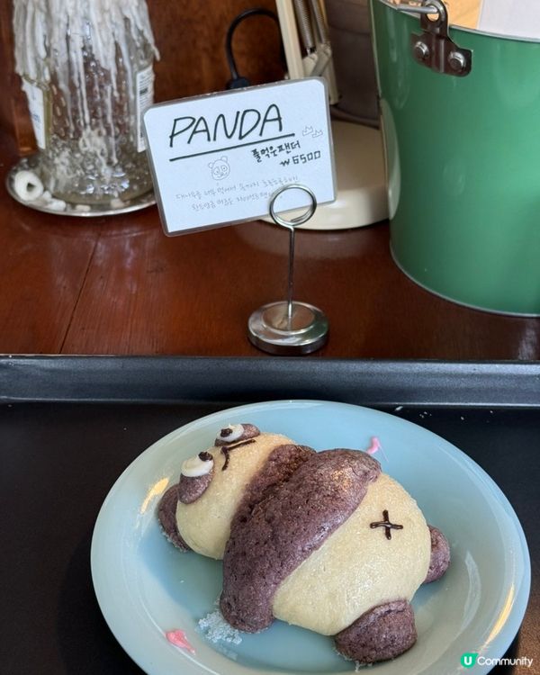 🇰🇷🐢首爾文來站🐻超可愛造型甜品咖啡店《LUO Bakery》