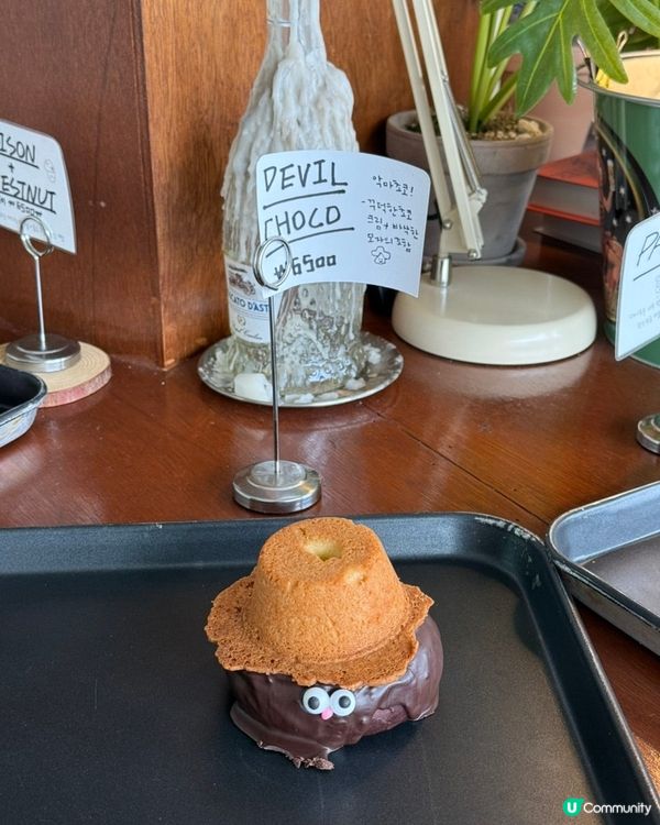 🇰🇷🐢首爾文來站🐻超可愛造型甜品咖啡店《LUO Bakery》