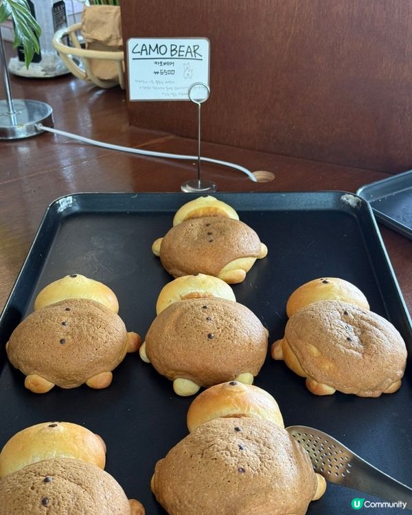 🇰🇷🐢首爾文來站🐻超可愛造型甜品咖啡店《LUO Bakery》