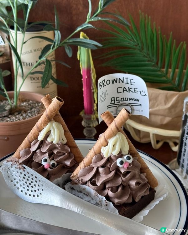 🇰🇷🐢首爾文來站🐻超可愛造型甜品咖啡店《LUO Bakery》