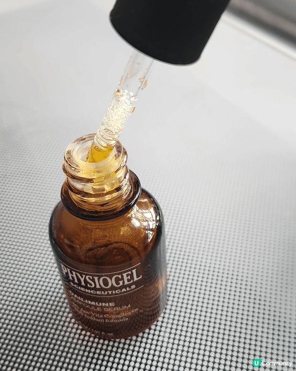 我想推薦PHYSIOGEL逆齡抗氧精華液俾大家，它超級保濕，...