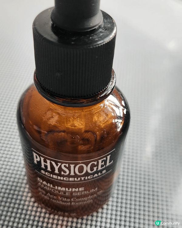 我想推薦PHYSIOGEL逆齡抗氧精華液俾大家，它超級保濕，...